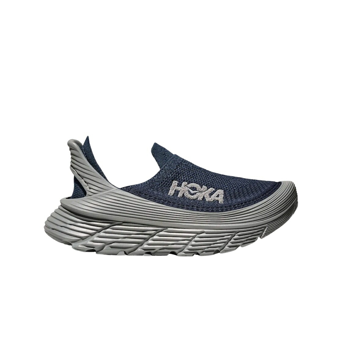 紺色 米国海軍 薄墨色 薄墨色 スニーカー メンズ HOKA RESTORE TC VARSITY NAVY STELLAR GREY / VARSITY NAVY STELLAR GREY