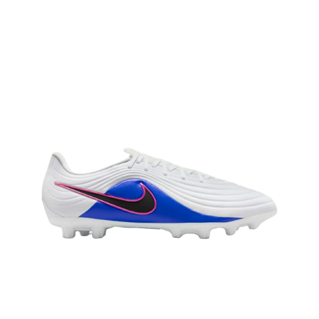 ナイキ ティエンポ アカデミー 白色 ホワイト 青色 ブルー ピンク ブラスト スニーカー メンズ NIKE TIEMPO MAESTRO ACADEMY HG WHITE RACER BLUE / WHITE RACER BLUE PINK BLAST｜スニケス