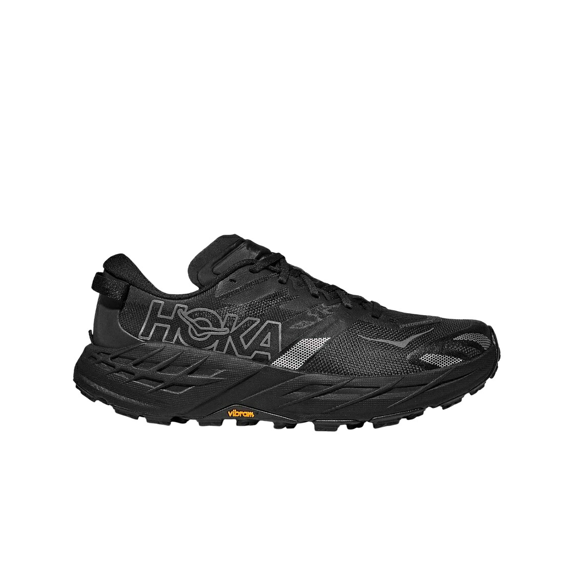 黒いこと 黒いこと スニーカー メンズ HOKA SPEEDGOAT 7 BLACK OUTER ORBIT / BLACK OUTER ORBIT