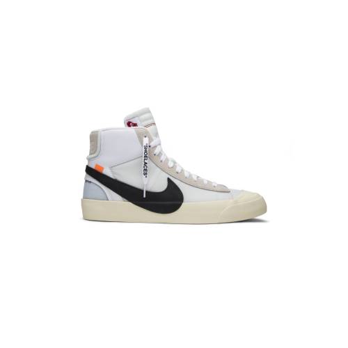 ナイキ オフホワイト ブレイザー ミッド THE TEN スニーカー メンズ NIKE OFF-WHITE X BLAZER MID AA3832-100 /