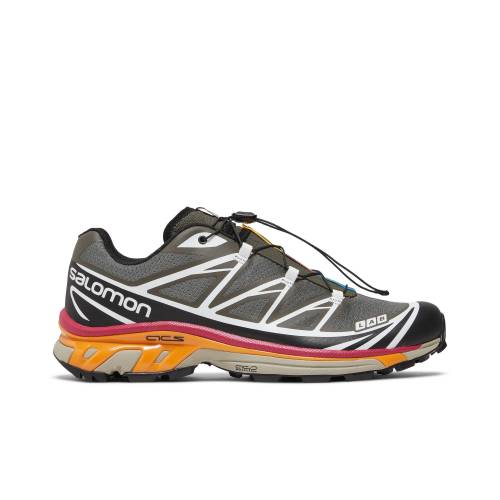 サロモン \u0027BELUGA ORANGE\u0027 スニーカー ユニ一発やる SALOMON XT-6 RECUT RUSSET L47305600 / メンズ