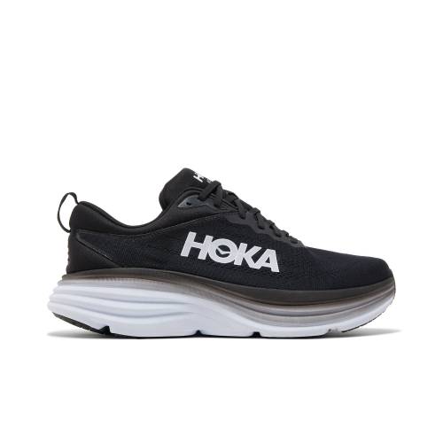 \u0027BLACK WHITE\u0027 スニーカー メンズ HOKA BONDI 8 2E WIDE 1127953-BWHT /