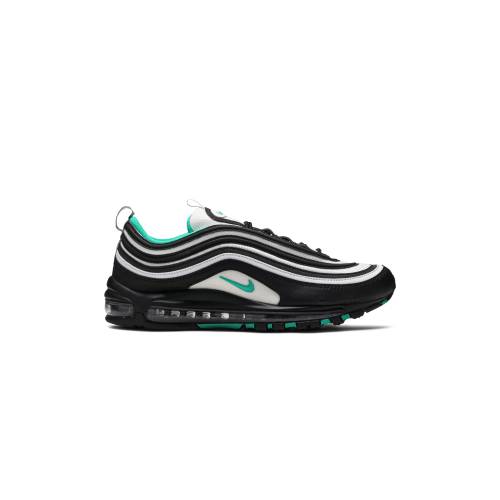 ナイキ マックス 黒いこと 黒いこと エア湖マックス スニーカー メンズ NIKE AIR MAX 97 BLACK CLEAR EMERALD 921826-013 /