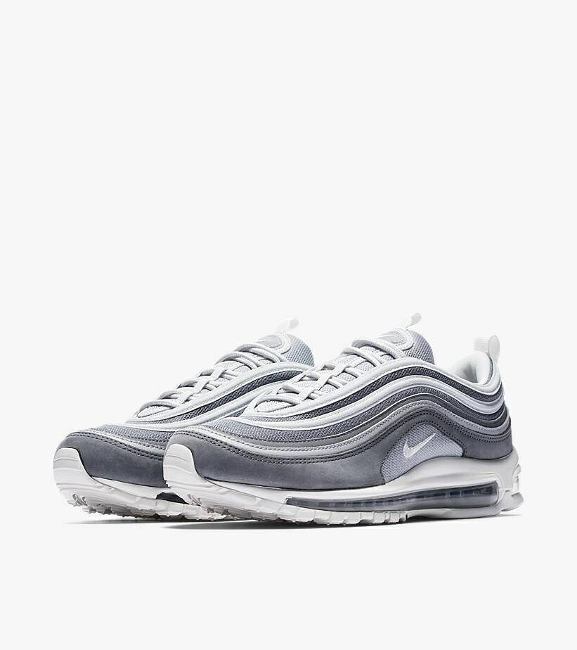 ナイキ マックス 薄墨色 薄墨色 エア湖マックス スニーカー メンズ NIKE AIR MAX 97 WOLF GREY 312834-005 /