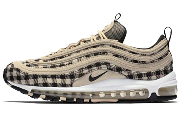 ナイキ マックス 皮膚軟化剤 大気圏マックス スニーカー メンズ NIKE AIR MAX 97 PLAID LIGHT CREAM 312834-201 /