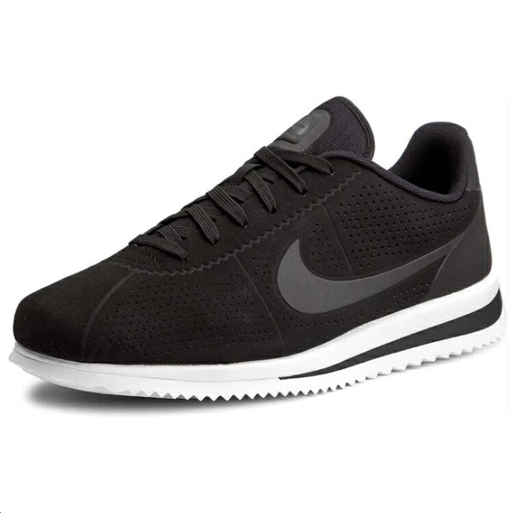 ナイキ コルテッツ ウルトラ 白いこと 白いこと スニーカー メンズ NIKE CORTEZ ULTRA MOIRE BLACK/BLACK WHITE 845013-001 /