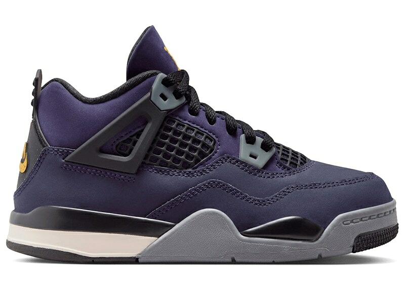 ナイキ ジョーダン \u0027LAKERS\u0027 お坊っちゃん キッズ JORDAN (YOUTH) AIR 4 RETRO IB4388-500 / もの言う花 マタニティ スニーカー
