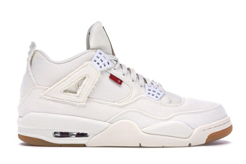 ナイキ ジョーダン LEVI\u0027S \u0027WHITE DENIM\u0027 スニーカー メンズ JORDAN X AIR 4 RETRO (BLANK TAG) A02571-100 /