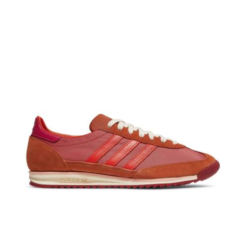アディダス さくら色 \u0027TRACE MAROON\u0027 スニーカー メンズ ADIDAS WALES BONNER X SL72 PINK FX7502 /