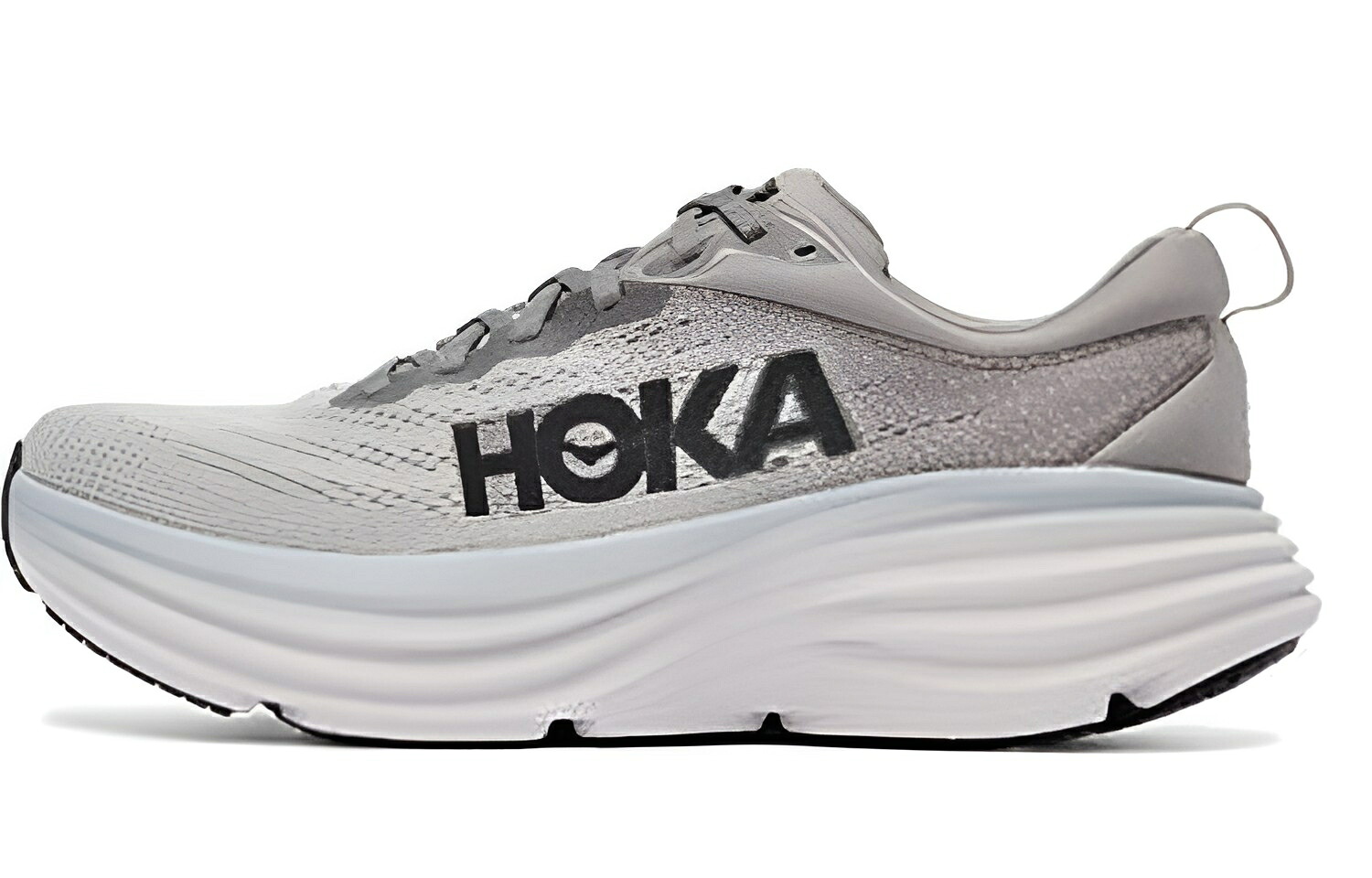 \u0027SHARK GREY\u0027 スニーカー メンズ HOKA BONDI 8 2E WIDE 1127953-SHMS /