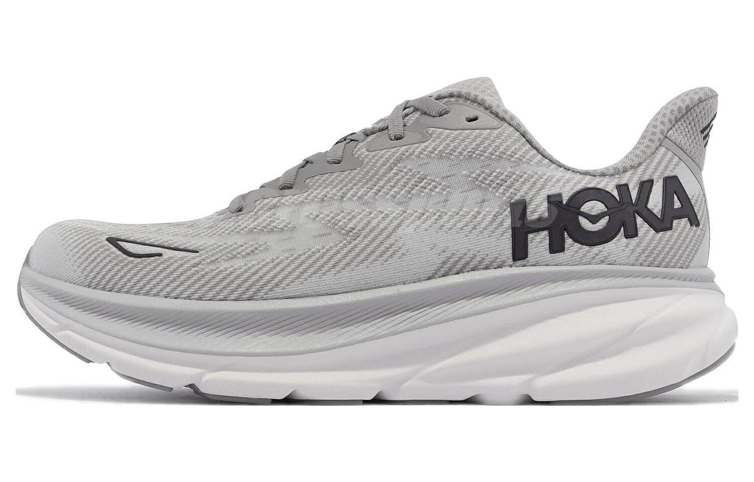 \u0027HARBOR MIST\u0027 スニーカー メンズ HOKA CLIFTON 9 2E WIDE 1132210-HMBC /