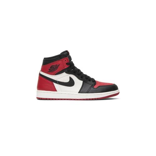 ナイキ ジョーダン ご機嫌 \u0027BRED TOE\u0027 スニーカー メンズ JORDAN AIR 1 RETRO HIGH OG 555088-610 /