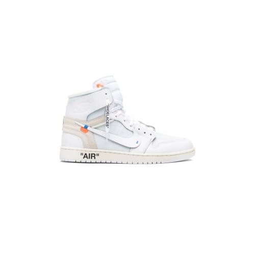 ナイキ ジョーダン 象牙色 御機嫌 \u0027WHITE\u0027 スニーカー メンズ JORDAN OFF-WHITE X AIR 1 RETRO HIGH OG 2018 AQ0818-100 /