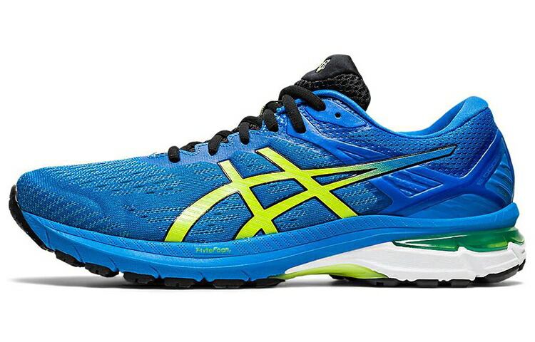 アシックス 青色 ブルー 'DIRECTOIRE LIME' スニーカー メンズ ASICS GT2000 9 BLUE 1011A983-400 /