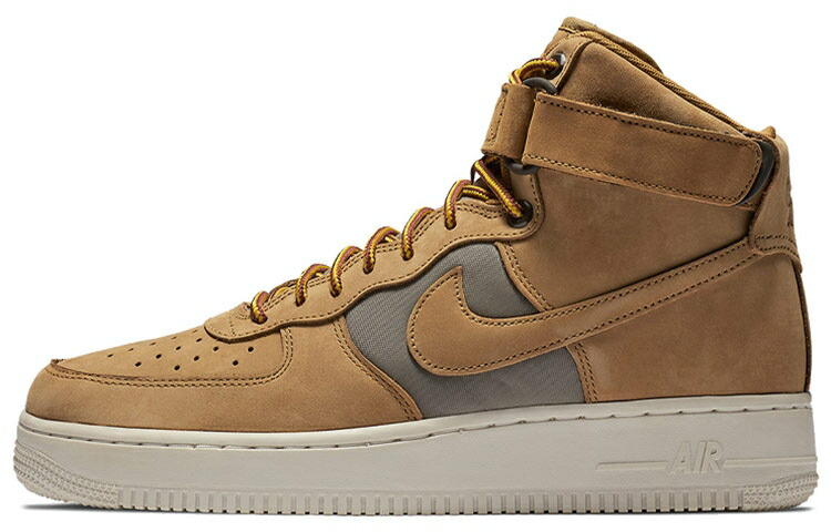 ナイキ ご機嫌 割り増し金 ウィート 空軍 スニーカー メンズ NIKE AIR FORCE 1 HIGH PREMIER BEEF AND BROCCOLI PACK WHEAT 525317-700 /