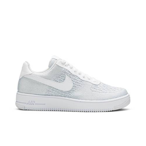 ナイキ 飛球編み物 空軍 2.0 \u0027PURE PLATINUM\u0027 スニーカー メンズ NIKE AIR FORCE 1 FLYKNIT LOW AV3042-100 /