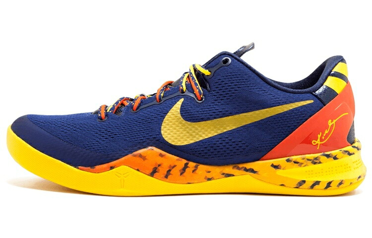 ナイキ コービー スニーカー メンズ NIKE KOBE 8 BARCELONA TIGER 555035-402 /