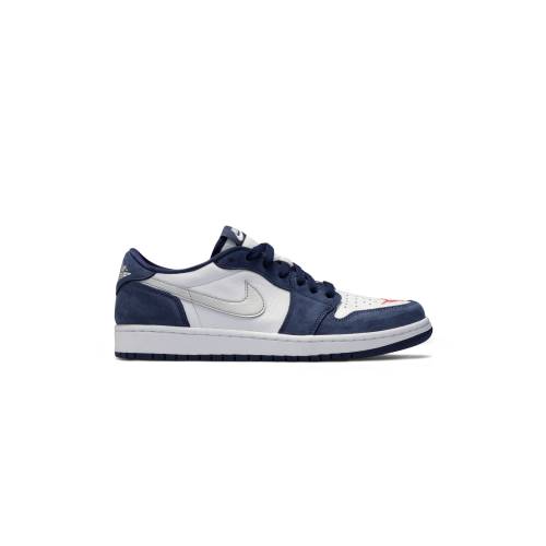 ナイキ ジョーダン エスビー \u0027MIDNIGHT NAVY\u0027 スニーカー メンズ JORDAN ERIC KOSTON X AIR 1 LOW SB CJ7891-400 /