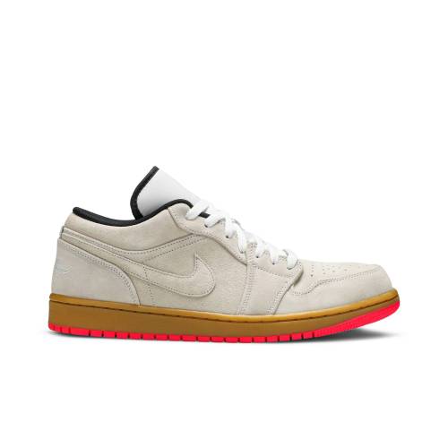 ナイキ ジョーダン 白色 ホワイト BEIGE PINK スニーカー メンズ JORDAN AIR 1 RETRO LOW WHITE GUM 553558-119 /