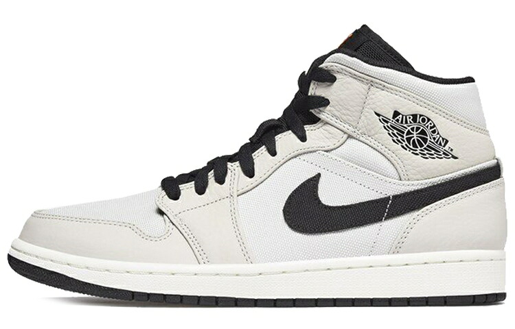ナイキ ジョーダン ミッド \u0027LIGHT BONE\u0027 スニーカー メンズ JORDAN AIR 1 MID SE 852542-002 /
