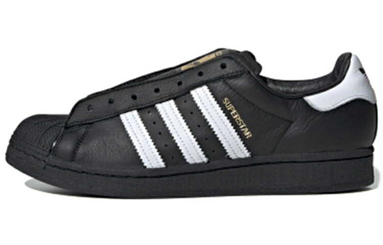 アディダス はやりっ子 \u0027CORE BLACK\u0027 スニーカー メンズ ADIDAS SUPERSTAR LACELESS FV3018 /