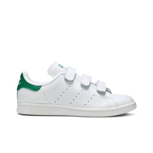 アディダス 見方仕損ない スニーカー メンズ ADIDAS STAN SMITH CF WHITE/WHITE/GREEN S75187 /