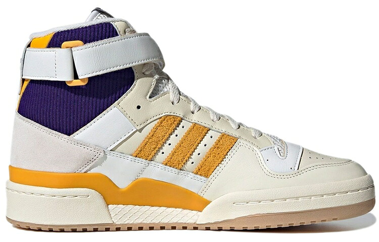アディダス 討論会 ご機嫌 \u0027LAKERS\u0027 スニーカー メンズ ADIDAS FORUM 84 HIGH GX9054 /
