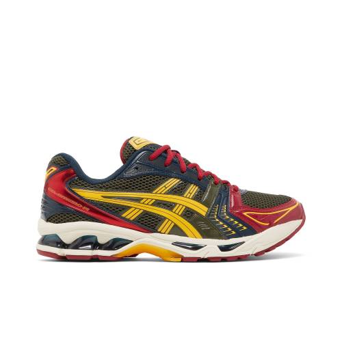 アシックス \u0027OLIVE HONEY\u0027 スニーカー メンズ ASICS GEL KAYANO 14 CANVAS 1201A019-301 /