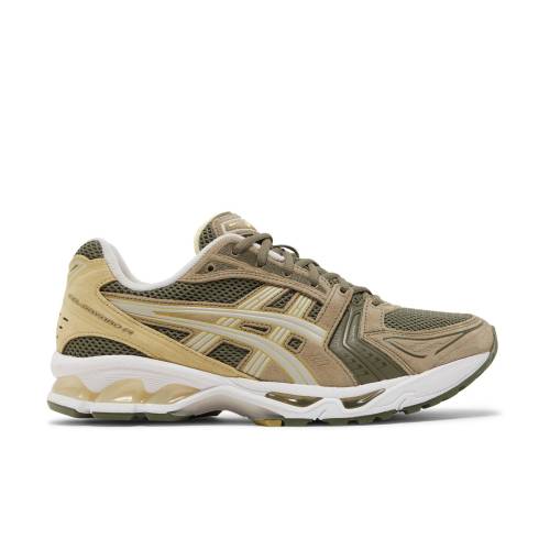 アシックス \u0027MANTLE GREEN\u0027 スニーカー メンズ ASICS GEL KAYANO 14 1201A161-300 /