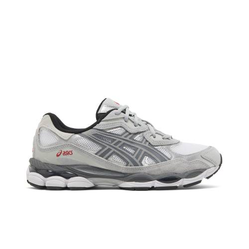 アシックス 銀色 スチール WHITE GREY スニーカー メンズ ASICS GEL NYC STEEL 1201A789-102 /