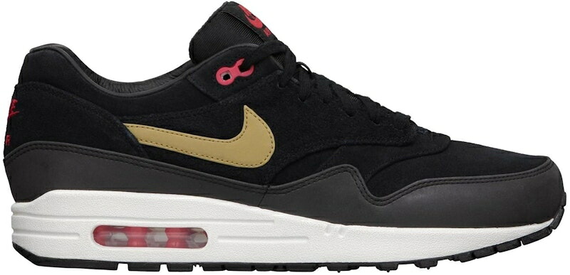 ナイキ マックス ゴールド 赤 レッド エアマックス スニーカー メンズ NIKE AIR MAX 1 GOLD HYPER RED 512033-076 /｜スニケス