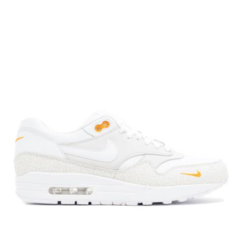 ナイキ マックス 白いこと 白いこと 大気圏マックス スニーカー メンズ NIKE AIR MAX 1 WHITE KUMQUAT 512033-110 /