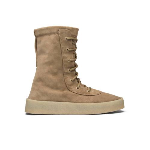 たわい無い 縮緬 ブーツ \u0027TAUPE\u0027 スニーカー メンズ YEEZY SEASON 2 CREPE BOOT KW1011-004 /