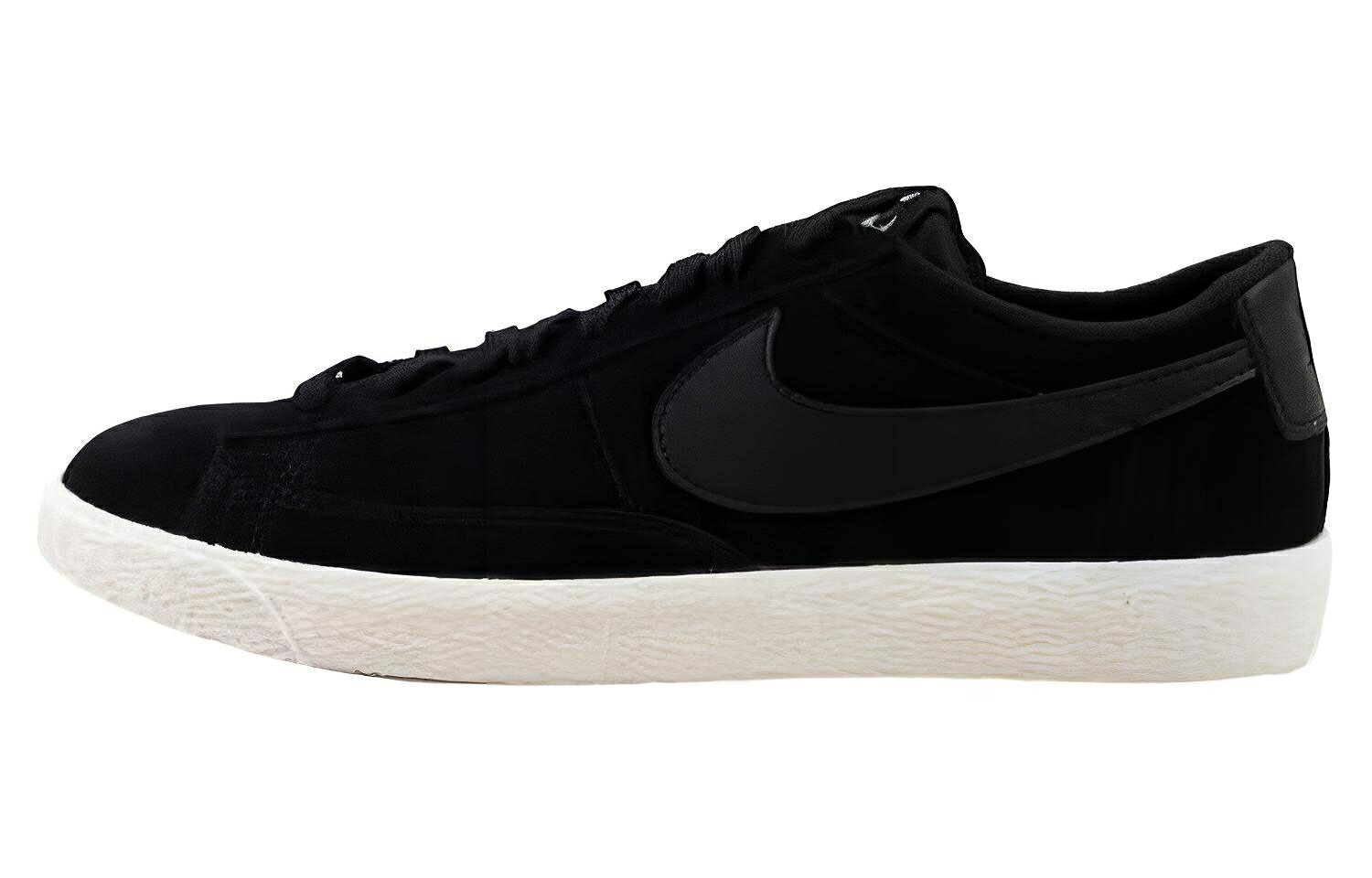 ナイキ ブレイザー スニーカー メンズ NIKE BLAZER LOW BLACK/BLACK SAIL ICED LILAC 371760-024 /