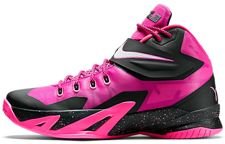 ナイキ 望遠レンズ レブロン ソルジャー サクラ色 スニーカー メンズ NIKE ZOOM LEBRON SOLDIER 8 THINK PINK 653641-610 /