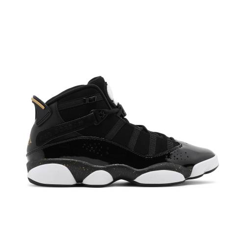 ナイキ ジョーダン リング ゴールド \'BLACK WHITE\' スニーカー メンズ JORDAN AIR 6 RINGS METALLIC GOLD 322992-007 /｜スニケス