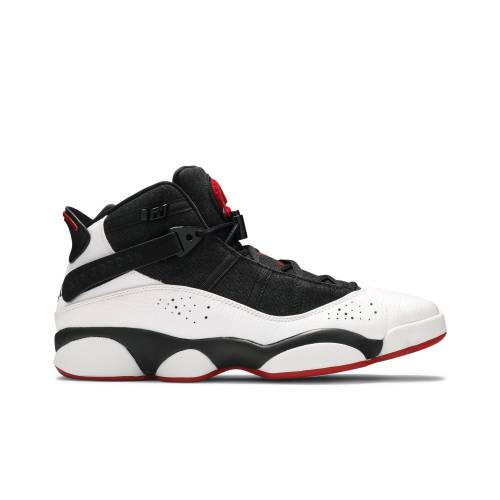 ナイキ ジョーダン 輪っか 白いこと 白いこと \u0027BLACK RED\u0027 スニーカー メンズ JORDAN AIR 6 RINGS WHITE GYM 322992-012 /