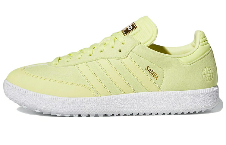 アディダス サンバ ゴルフ \u0027PULSE YELLOW\u0027 スニーカー メンズ ADIDAS SAMBA SPIKELESS GOLF SE HP7877 /