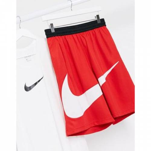 メール便無料 ズボン パンツ バスケットボール In Shorts Logo Large Basketball Nike Red Swoosh パンツ ズボン メンズファッション レッド 赤 ハーフパンツ ショーツ ロゴ スウォッシュ スウッシュ Www Dgb Gov Bf