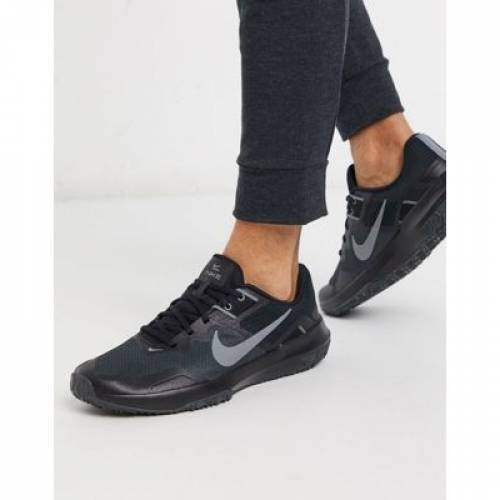 正規品販売 スニーカー Compete Varsity メンズ ブラック 黒色 スニーカー Training Nike ナイキ 3 Black Black Triple In Trainers