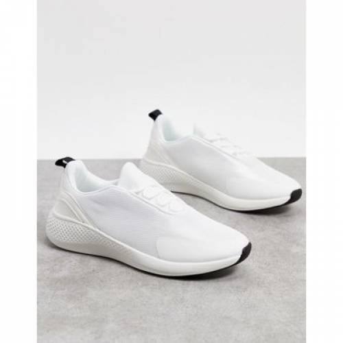 エイソス Asos Design スニーカー スニーカー 白色 純白 Asos Design Mesh Trainers In White メンズ スニーカー モードブランド 心安い ファッション スニーカー Parkvillemicrobrewfest Com