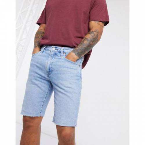 リーバイス Levi S スリム ジーンズ ハーパン ハーフパンツ 青色 ブルー Levi S ブーツ Slim In Light Wash Blue メンズモード ズボン パンツ ファッションブランド カジュアル ファッション パンツ Viviohealth Com
