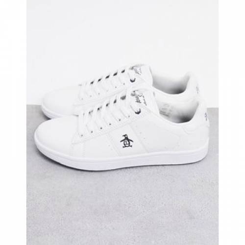 マスタペンギン Original Penguin スニーカー スニーカー 白色 ホワイト Original Penguin Steadman Lace Up Trainers In White メンズ スニーカー モードブランド名 心安い ファッション スニーカー Collabforge Com