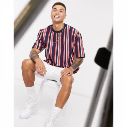 まとめ買いでお得 スウェット トレーナー 半袖 ネイビー 紺色 スウェット ストライプ スリーブ メンズファッション Navy In Topman Sweat Stripe Sleeve トレーナー トップス Dgb Gov Bf