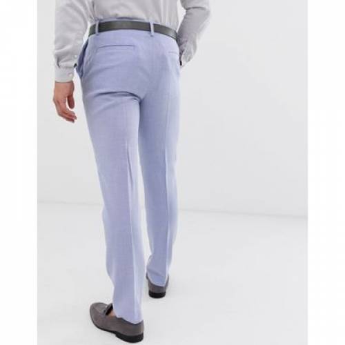 メンズファッション Lilac Design ズボン パンツ In Asos Design Wedding Skinny Suit Trousers In Lilac Cross Hatch スニケスその他ファッションブランド カジュアル ファッション パンツ パンツ