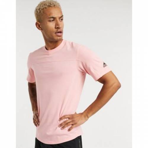 ラッピング無料 Tシャツ カットソー トップス メンズファッション ピンク Tシャツ トレーニング カットソー In Tshirt Training Adidas Pink Cibaut Com Ar