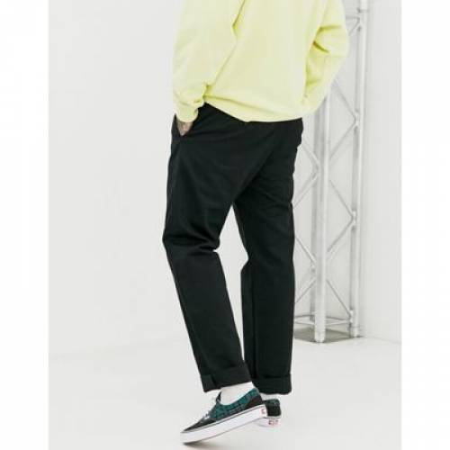 ファッションブランド Trousers カジュアル ファッション パンツ 黒色 Black Wip ブラック Carhartt Wip Master Relaxed Tapered Trousers In Black メンズファッション ズボン パンツ スニケス ファッションブランド Trousers カジュアル ファッション パンツ 黒色 Black Wip ブラック Carhartt Wip Master Relaxed Tapered Trousers In Black メンズファッション ズボン パンツ スニケス
