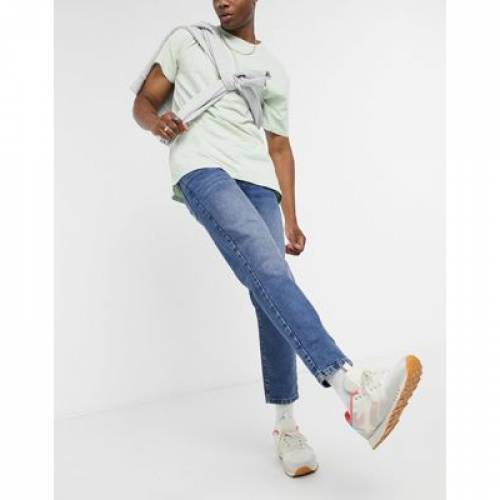 エイソス Asos Design クラシック デニム ビンテージ ヴィンテージ ミッド 青み ブルー Vintage Asos Design Classic Rigid Jeans In Mid Wash Blue メンズ流行り物 ズボン 下穿 ファッションブランド名 カジュアル ファッション パンツ Damienrice Com