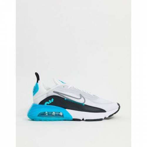 ナイキ Nike 天空 マックス スニーカー スニーカー 白み 白妙 エアマックス Air Nike 90 Cl Trainers In White Turquoise メンズ スニーカー ナイキ インフォーマル 流行り物 スニーカー Drcade Com