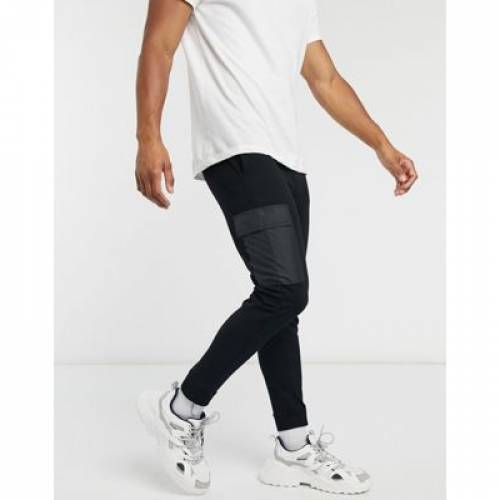 数量限定セール ズボン パンツ 黒色 ジョガーパンツ カーゴ クラブ ブラック Black In Joggers Cargo Fitted Pocket Contrast Club Couture The パンツ ズボン メンズファッション Dgb Gov Bf